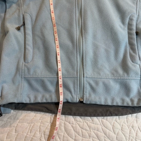 THE NORTHFACE blue women's fleece windwall jacket size small - Picture 8 of 15